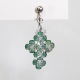 Small Cross - Earrings Viridiana - 1